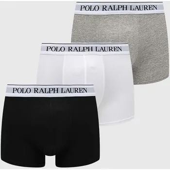Boxerky Boxerky Polo Ralph Lauren 3-pack 714830299 šedá 90X, vel. XL