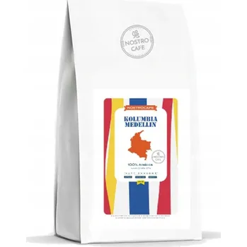 Káva Káva Arabica NostroCafe Káva KOLUMBIE MEDELLIN Čerstvě pražená 200 g