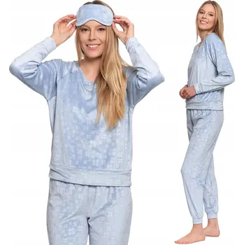 Dámské pyžamo Moraj dámské pyžamo polyester modré velikost M