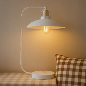 Lampička Brilagi - LED Stolní lampa FLAMENGO 1xE27/60W/230V bílá