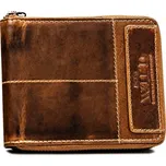 Always Wild peněženka z přírodní kůže, hnědá - muž