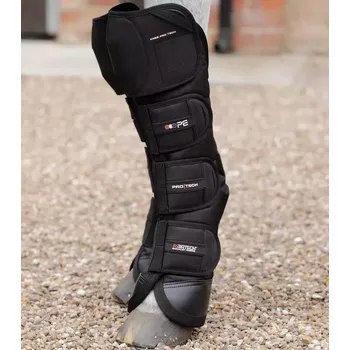 Ochrana nohy a ocasu Přepravní kamaše Premier Equine Ballistic Knee Pro-Tech Černá L