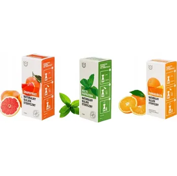 Sada 3 přírodních 100% esenciálních olejů pro klidný spánek 3 x 10 ml