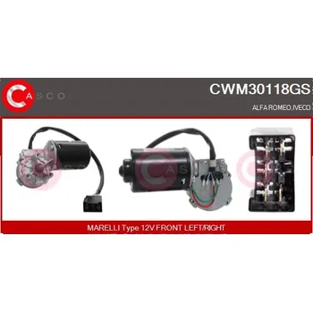 Motorek stěrače a odstřikovače Motor stěračů, CWM30118GS