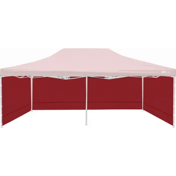 Aga Náhradní bočnice pro prodejní stánek ochranná 3x6m, červená, PVC 210D Oxford STK22558