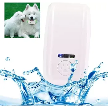 Lokátor TopTechnology KH-909 Univerzální IPX6 Vodotěsný GPS Tracker pro domácí mazlíčky, děti a seniory (Bílá + Modrá)