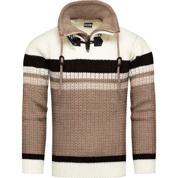 Pánský svetr Recea Arob hnědý, XL