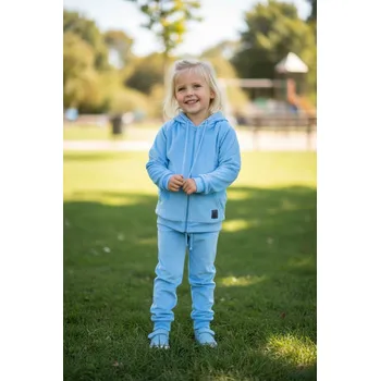 Teplákovka 122 modrá