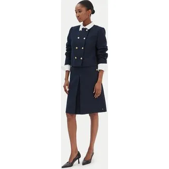 Tommy Hilfiger Bunda pro přechodné období WW0WW47792 Tmavomodrá Regular Fit 32