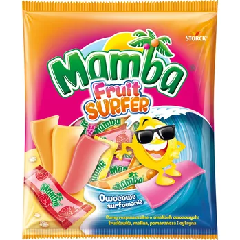 Bonbon Mamba Fruit Surfer Žvýkací bonbóny 140g
