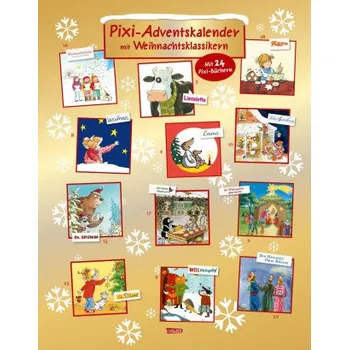 Komiks pro dospělé Pixi Adventskalender GOLD 2026 – Diverse (DE)