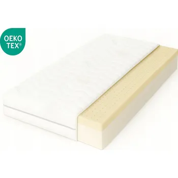 Matrace Matrace LATEXOVÁ HR 80X185 Bílá 185x80 pěna Latex Vysoceelastická