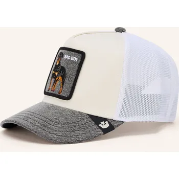 Kšiltovka Goorin Bros. Pánská Čepice Denim Bad Boy, krémová / tmavě...