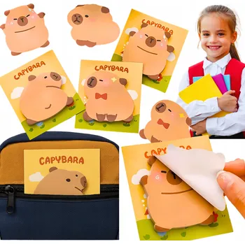 Blok SAMOLEPICÍ LÍSTEČKY KAPYBARA CAPIBARA, BLOK 30 STRAN, DEN CHLAPCŮ