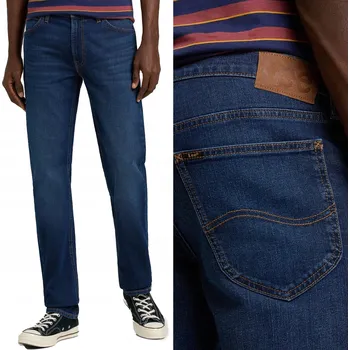 Pánské džíny Lee DAREN ZIP FLY pánské džíny rovného střihu velikost 34/30