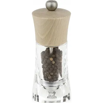 Kuchyňský mlýnek Ruční mlýnek Peugeot dřevěný bezbarvý, béžový