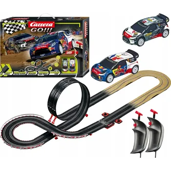 autodráha Carrera GO!!! - Super Rally 62495 Autodráha