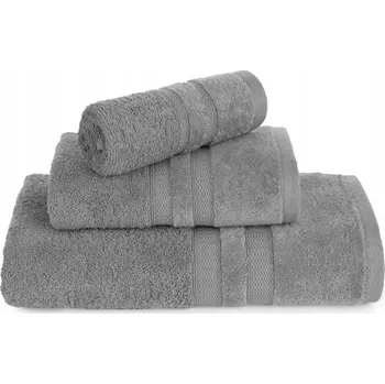 Ručník RUČNÍK KOUPELNOVÝ STŘEDNÍ 1 KS PORTO (05) 50x90 CM OCELOVÝ