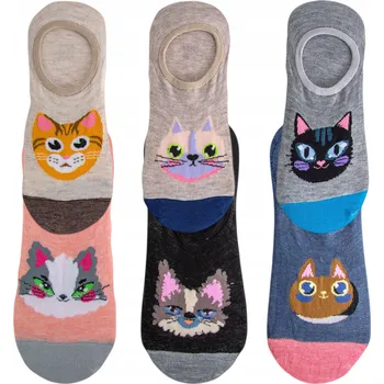 Dámské ponožky Ponožky Kotníkové Ponožky dámské ponožky nízké baleríny krátké mokasíny 35-38