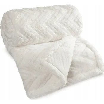 Přehoz na lůžko Deka Eurofirany polyester 170 cm x 210 cm béžová