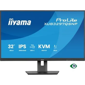 Monitor iiyama ProLite/XUB3297QSNP-B1/32"/IPS/QHD/100Hz/1ms/Černá/5R