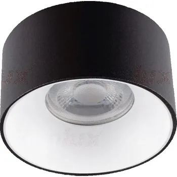 Bodové svítidlo Podomítkové svítidlo Kanlux Mini Riti 10 W GU10 černo-bílé