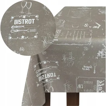 ubrus Voskované plátno na stůl ubrus odolný proti skvrnám do kuchyně dekorativní 140x220 GOSIA