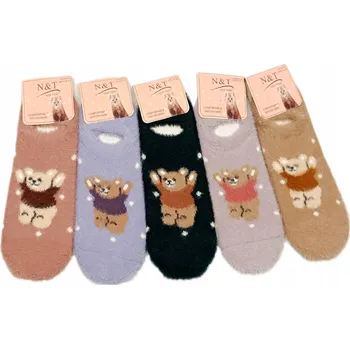 Pánské oblečení 5 x KOTNÍKOVÉ PONOŽKY Ponožky balerínky z Norky ala ALPAKOVÉ MILÉ Teplé 39-41