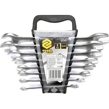 Klíč Vorel Sada klíčů plochých 8 ks 6 - 22 mm