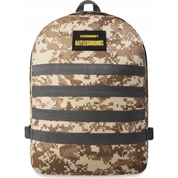 Městský batoh Školní batoh pro mládež Maskáčový Velký A4 DO ŠKOLY Battlegrounds Vojenský