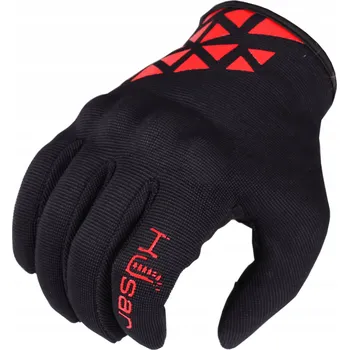 Moto rukavice Motocyklové rukavice HUSAR MOLTEN RED červené pánské na motorku