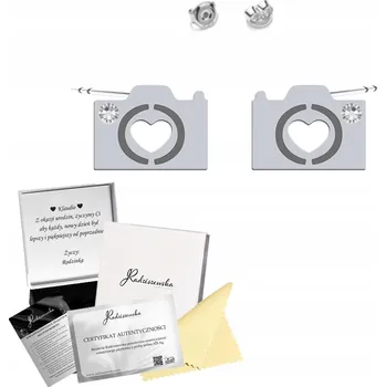 Náušnice Stříbro Náušnice CAMERA