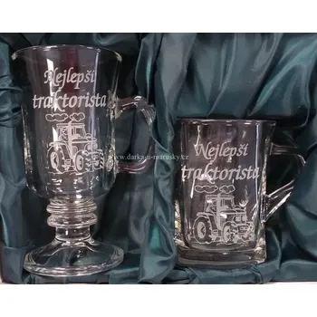 Zahradní traktor Pískovaná přátelská souprava Mix V4/ Traktor