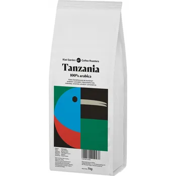 Káva Káva zrnková Arabica Kiwi Garden Coffee Roasters Kiwi Garden Tanzania 1 kg 1000 g