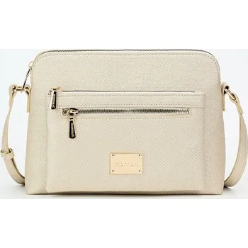 Kabelka Béžová eko kůže kabelka přes rameno Monnari