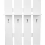 Slevadoma Nástěnný / závěsný věšák VITALIO 80 cm bílý