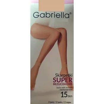 Podprsenka Ponožky Super beztlaké Gabriella UNI