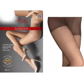 Dámské punčochy Hnědé Punčocháče Marilyn LUX Line AIR 7 3