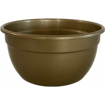 Obal na květináč Kryt Květináč 20 cm Plast zlatý, květinová výzdoba Dekorace