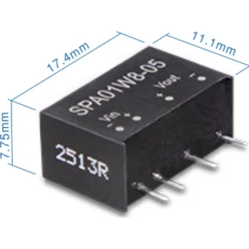 Měnič napětí Mean Well SPA01W8-12 Měnič DC/DC modulový 1W 12V