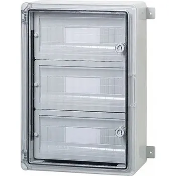 Rozvaděč Rozvodnice plastová pro modulové přístroje průhledné dveře, IP65, Plastim - 300x400x170