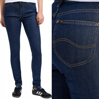 Dámské džíny Lee SCARLETT HIGH Aberdeen VYSOKÉ DÁMSKÉ DŽÍNY ÚZKÉ NOHAVICE W28 L29