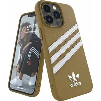Pouzdro na mobilní telefon Zadní Kryt adidas pro Apple iPhone 13 Pro Max zlatý