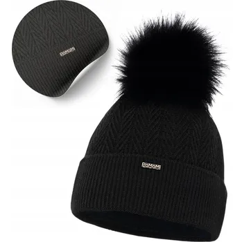 Čepice PaMaMi Zimní čepice beanie černá, univerzální velikost