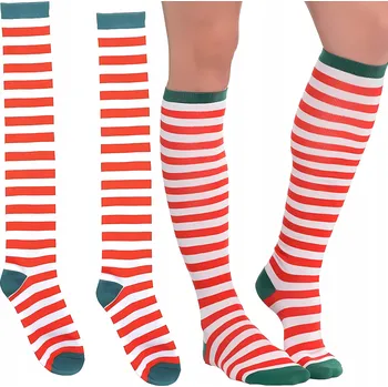 Dámské ponožky Vánoční podkolenky KARWIL, univerzální velikost