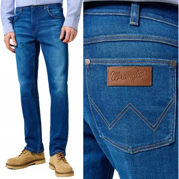 Pánské džíny Wrangler Greensboro pánské džíny rovného střihu velikost 31/30