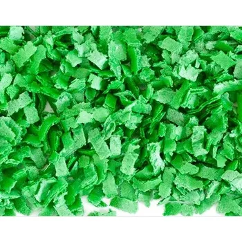 Jedlá dekorace na dort Posyp z jedlého papíru Rose Decor zelená 100 g