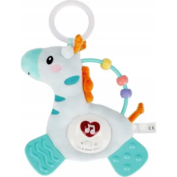 plyšák HUDEBNÍ ŽIRAFA plyšový mazlíček přítulníček BAM BAM zvuková HRAČKA pro malé DĚTI