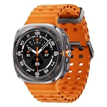 Chytré hodinky Samsung Galaxy Watch Ultra (2025)/47mm/Sport Band/Oranžová