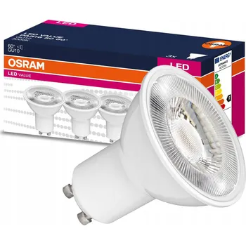 Žárovka LED žárovka GU10 4,5W = 50W 3000K 36° OSRAM Value